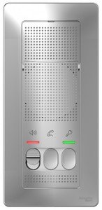 Фото Schneider Electric Blanca BLNDA000013 Переговорное устройство (25 В/30 Ом, 3xAAA, открытая установка, алюминий)