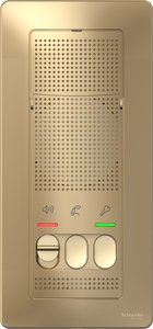 Фото Schneider Electric Blanca BLNDA000014 Переговорное устройство (25 В/30 Ом, 3xAAA, открытая установка, титан)