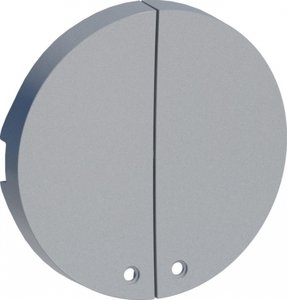Фото Schneider Electric Odace S53R298 Клавиша двойная с окошком (алюминий)