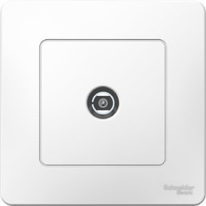Фото Schneider Electric Blanca BLNTS000011 Розетка телевизионная (TV, в сборе, скрытая установка, белая)