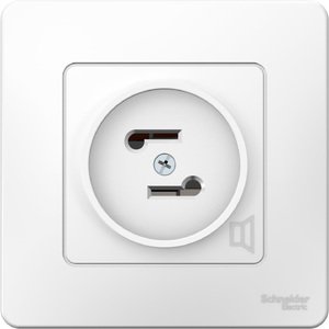 Фото Schneider Electric Blanca BLNPS000011 Розетка радио (Radio, в сборе, скрытая установка, белая)