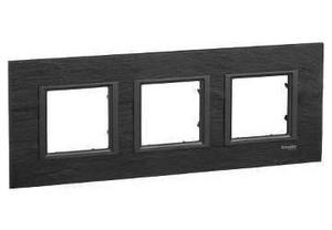Фото Schneider Electric Unica Class MGU68.006.7Z1 Рамка 3-постовая (иберийский сланец)