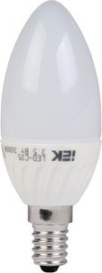 Фото IEK LL-C35-4-230-40-E14-FR Лампа светодиодная PRO C35 свеча 3.5Вт 270Лм 230В 4000К E14 (коробка)