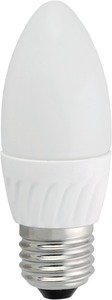Фото IEK LL-C37-5-230-40-E27-FR Лампа светодиодная PRO C37 свеча 5Вт 425Лм 230В 4000К E27 (коробка)