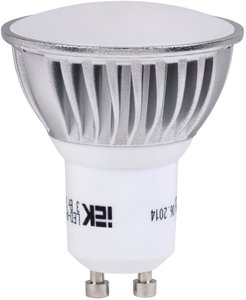 Фото IEK LLP-PAR16-3-230-40-GU10 Лампа светодиодная PRO PAR16 софит 3Вт 200Лм 230В 4000К GU10 (блистер)