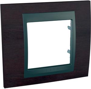Фото Schneider Electric Unica Top MGU66.002.2M3 Рамка 1-постовая (графит/венге)
