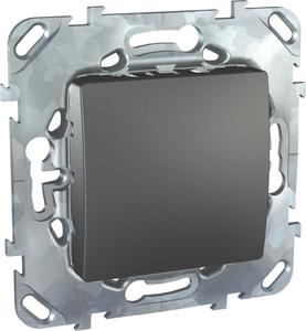 Фото Schneider Electric Unica Top MGU5.866.12ZD Заглушка (под рамку, скрытая установка, графит)