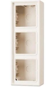 Фото Jung LS990 LS583AW Коробка тройная для наружного монтажа (слоновая кость)