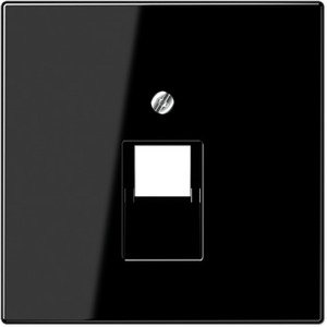 Фото Jung LS990 LS969-1UASW Крышка розетки компьютерной (RJ45, черная)