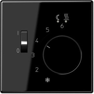 Фото Jung LS990 LSFTR231PLSW Крышка для терморегулятора (черная)