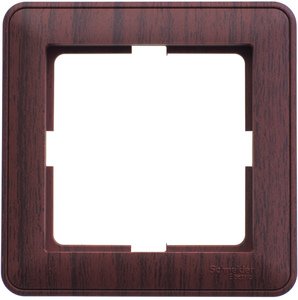 Фото Schneider Electric W59 KD-1-98 Рамка 1-постовая (мореный дуб)