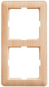 Фото Schneider Electric W59 KD-2-78 Рамка 2-постовая (сосна)