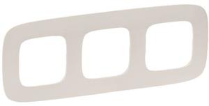 Фото Legrand Valena Allure 754313 Рамка 3-постовая (универсальная, слоновая кость)