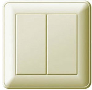 Фото Schneider Electric W59 VS516-252-28 Выключатель двухклавишный (16 А, в сборе, скрытая установка, слоновая кость)