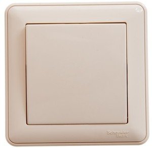 Фото Schneider Electric W59 VS116-155-28 Выключатель одноклавишный с самовозвратом (16 А, в сборе, скрытая установка, слоновая кость)