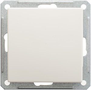 Фото Schneider Electric W59 VS116-155-2-86 Выключатель одноклавишный с самовозвратом (16 А, под рамку, скрытая установка, слоновая кость)