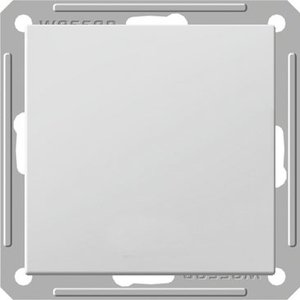 Фото Schneider Electric W59 VS116-155-5-86 Выключатель одноклавишный с самовозвратом (16 А, под рамку, скрытая установка, матовый хром)