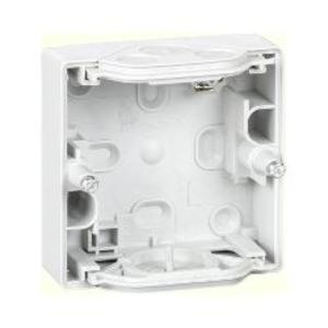 Фото Schneider Electric Mureva ENN37711 Установочная коробка (вертикальная, IP55, серая)