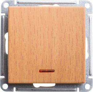 Фото Schneider Electric W59 VS610-157-8-86 Переключатель одноклавишный (10 А, под рамку, подсветка, скрытая установка, бук)