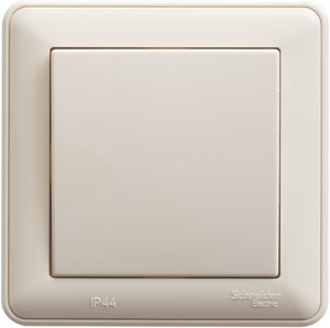Фото Schneider Electric W59 VS610-156-28 Переключатель одноклавишный (10 А, в сборе, скрытая установка, слоновая кость)