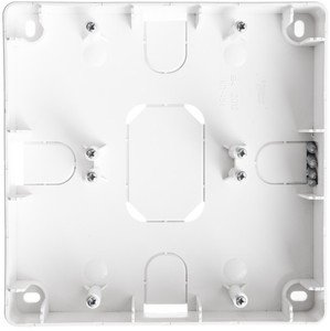 Фото Schneider Electric W59 KP-451-18 Коробка для наружного монтажа (4-постовая, открытой установки, белая)