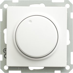 Фото Schneider Electric W59 SR-5S2-1-86 Светорегулятор поворотный (600 Вт, R+C+L, под рамку, скрытая установка, белый)