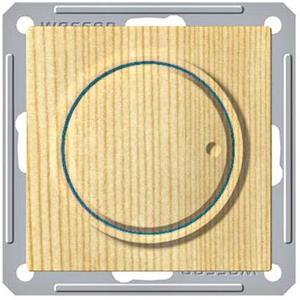 Фото Schneider Electric W59 SR-5S2-7-86 Светорегулятор поворотный (600 Вт, R+C+L, под рамку, скрытая установка, сосна)
