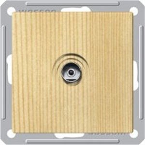 Фото Schneider Electric W59 RTS-151-7-86 Розетка телевизионная (TV, под рамку, скрытая установка, сосна)