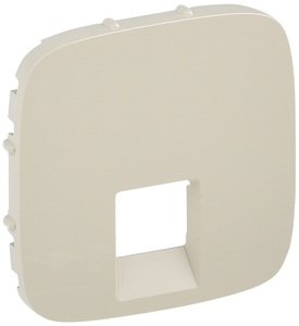 Фото Legrand Valena Allure 755416 Крышка розетки телефонной/компьютерной (RJ11/RJ45, слоновая кость)