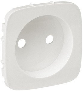 Фото Legrand Valena Allure 754979 Крышка розетки (2P, жемчужная)