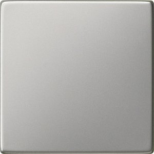 Фото Gira E2 0296600 Клавиша одиночная (нержавеющая сталь)