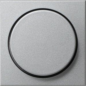 Фото Gira System55 065026 Крышка для роторного диммера (алюминий)