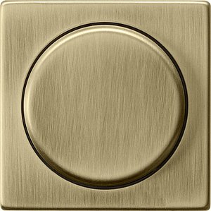 Фото Gira System55 0650603 Крышка для роторного диммера (бронза)