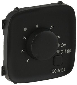 Фото Legrand Valena Allure 755328 Крышка для терморегулятора (антрацит)