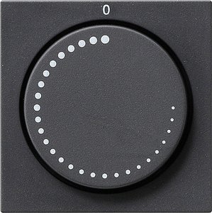 Фото Gira System55 065228 Крышка для датчика частоты вращения (антрацит)