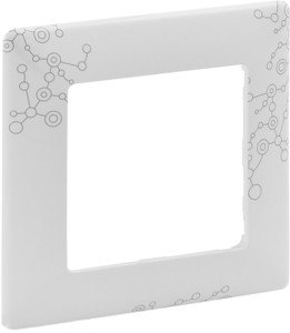 Фото Legrand Valena Life 754121 Рамка 1-постовая (универсальная, Эл Грей)