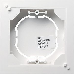 Фото Gira System55 021927 Коробка для наружного монтажа (белая матовая)
