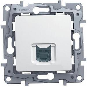 Фото Legrand Etika 672240 Розетка телефонная (RJ11, под рамку, скрытая установка, белая)