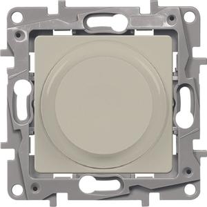 Фото Legrand Etika 672319 Светорегулятор роторный (300 Вт, под рамку, скрытая установка, слоновая кость)