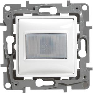 Фото Legrand Etika 672217 Датчик движения без нейтрали (400 Вт, под рамку, скрытая установка, белый)