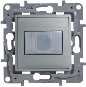 Фото Legrand Etika 672417 Датчик движения без нейтрали (400 Вт, под рамку, скрытая установка, алюминий)