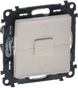 Фото Legrand Valena Life 752529 Выключатель для жалюзи (10 А, под рамку, с/у, слоновая кость)