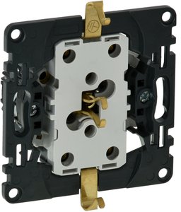 Фото Legrand In'Matic 753027 Розетка двойная с заземляющим контактом (16 А, механизм, скрытая установка)