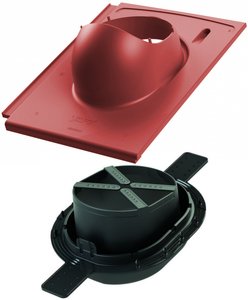 Фото Vilpe Evo 2K 300078 Проходной элемент (красный)