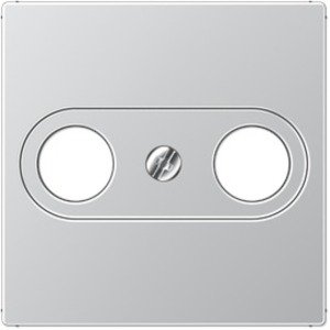 Фото Jung A500 A561PLTVAL Крышка розетки телевизионной (TV+Radio, алюминий)