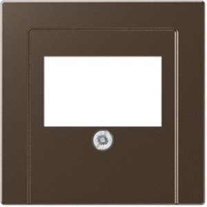 Фото Jung A500 A569PLTMO Крышка розетки USB (USB, TAE, мокко)