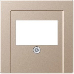 Фото Jung A500 A569PLTCH Крышка розетки USB (USB, TAE, шампань)