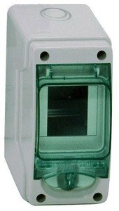 Фото Schneider Electric KAEDRA 13975 Щит навесной (IP65, 1 ряд, 3 модуля, 150х80х98)