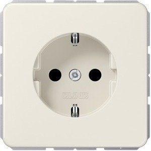 Фото Jung CD500 CD1520 Розетка с заземляющим контактом (16 А, под рамку, скрытая установка, слоновая кость)