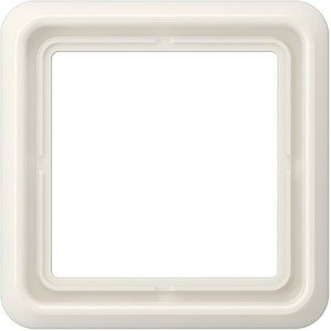 Фото Jung CD500 CD581W Рамка 1-постовая (универсальная, слоновая кость)
